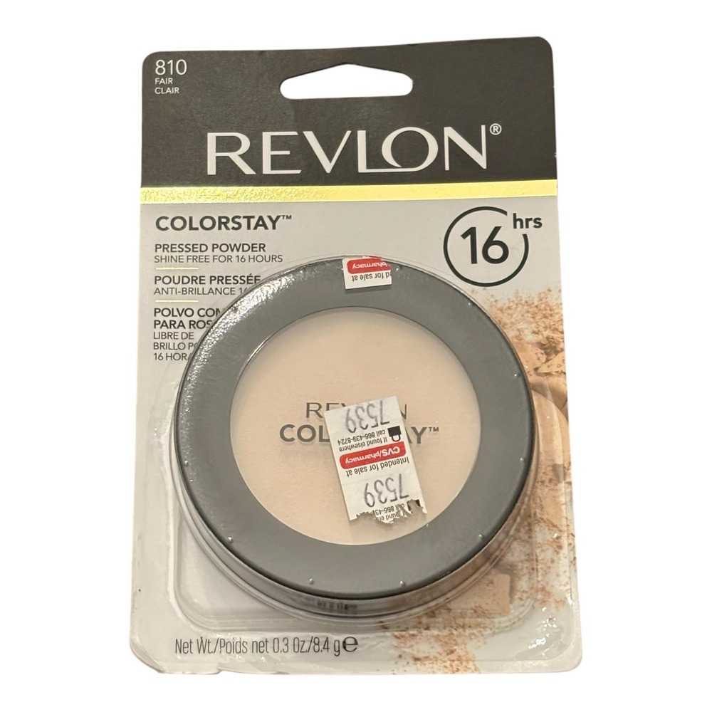 New Revlon ColorStay‎ Pressed Powder 810 Fair 0.3 oz sealed